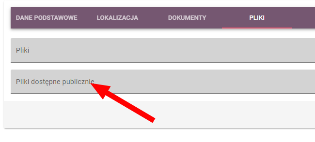 Okno dodania pliku do karty